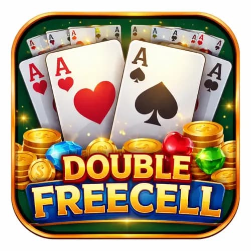 Double Freecell — Casual game