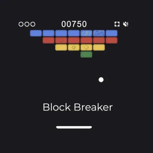 Block Breaker — browser game