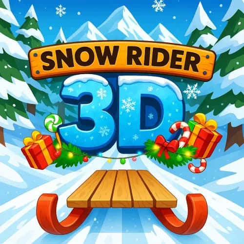 Snow Rider 3D — browser game